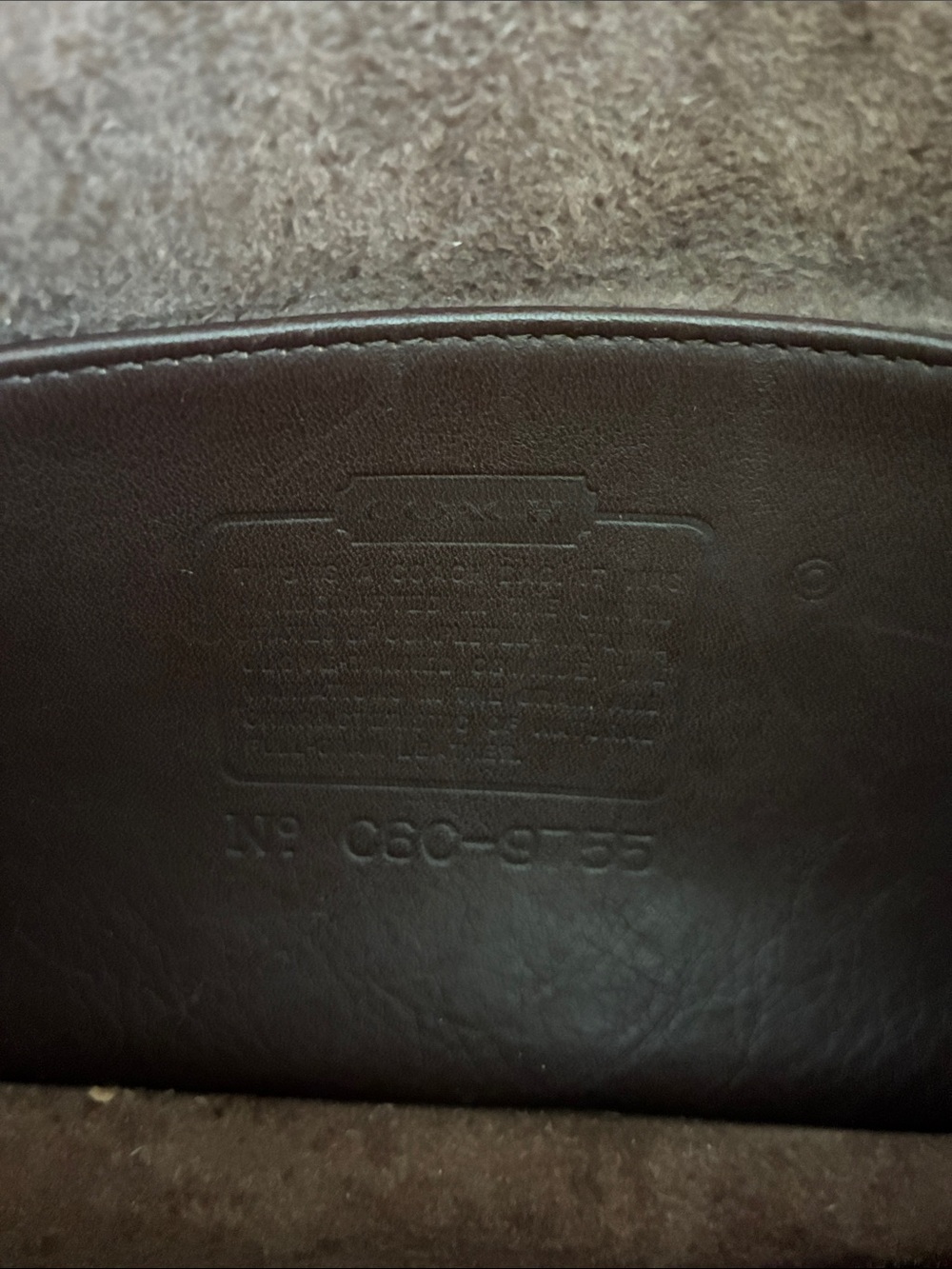 Vintage Coach Pocket Purse - Picture 10 of 11